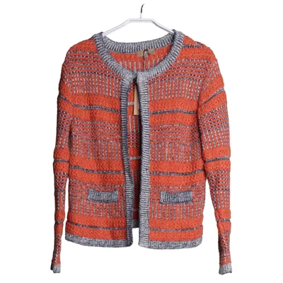 Cardigan (Oranje, Blauw) van Aventura Acryl, Polyester