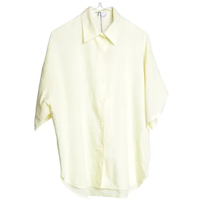 Kortärmad skjorta (Gul) från Spader Dam Bomull, Polyester