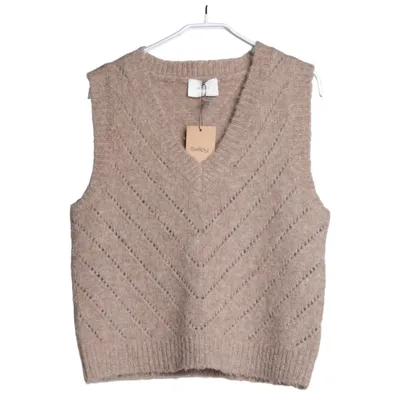 Slipover (Dimitri Knit Vest) från Neo Noir Akryl, Alpackaull, Elastan, Polyester, Ull