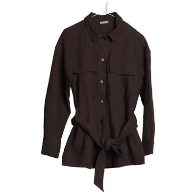 Jacka (Brun) från Shaping New Tomorrow Bomull, Elastan, Polyester, Viskos