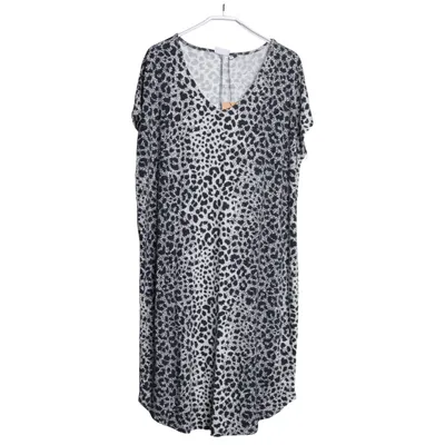 Klänning (Svart, Vit) från VRS Woman Elastan, Viskos