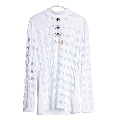 Badtröja (Vit) från Incerun Elastan, Polyester