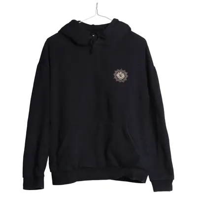 Hoodie (Black) from Yourturn Cotton, Polyester