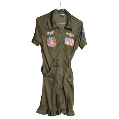 Maskeradkläder (Grön) från Widmann Polyester