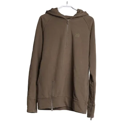 Huvtröja (Brun) från Mouli Bomull, Polyester