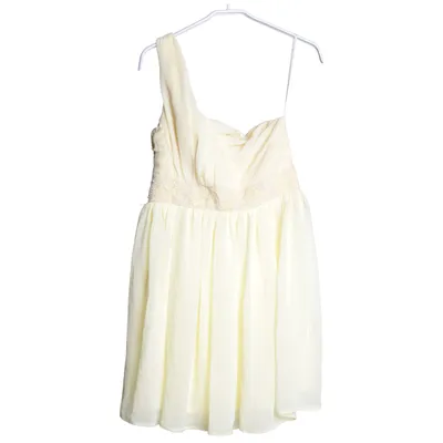 Cocktailklänning (Gul) från Elise Ryan Bomull, Elastan, Polyester