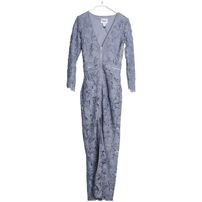 Långklänning (Blå) från Rebecca Stella Bomull, Polyester