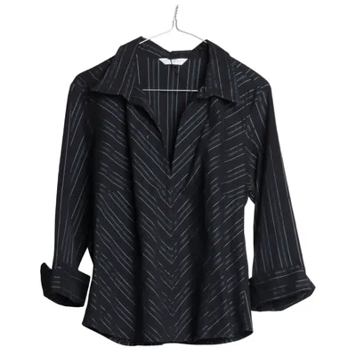 Blus (Svart, Flerfärgad) från New Look Bomull, Elastan, Polyester