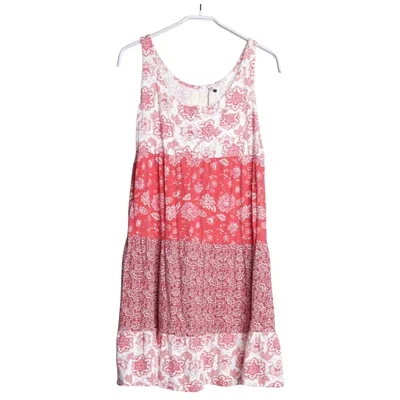 Klänning (Röd, Vit) från Jeanswear Bomull