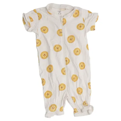 Sparkdräkt (Vit, Gul, Flerfärgad) från Lindex Baby Bomull