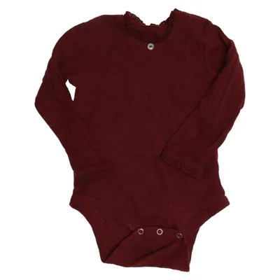 Body (Rouge) de Okker-Gokker Laine de mouton, Coton biologique