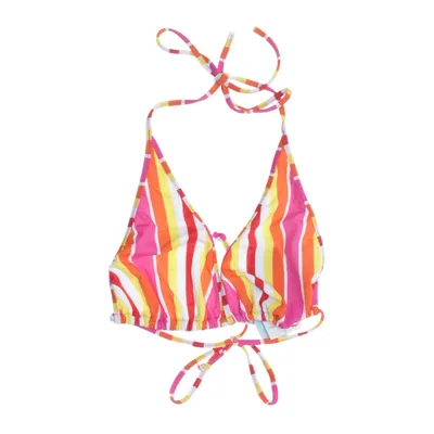 Bikiniöverdel (Vit, Flerfärgad) från SOC Elastan, Polyamid