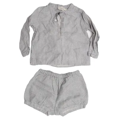 Set (Gray, Blue) from MarMar Copenhagen Linen