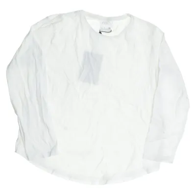 Långärmad t-shirt (Vit) från Zara
