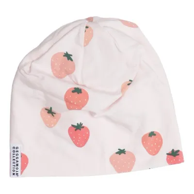 Beanie (Pink, Multicolored) from Geggamoja Bamboo, Elastane, Organic cotton