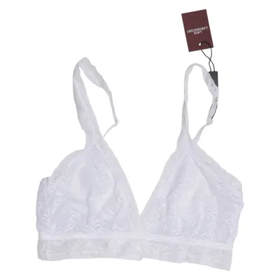 Bralette (Vit) från Lace Laboratory Elastan, Polyamid