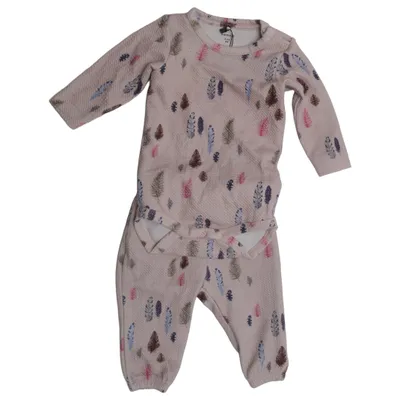 Sæt (Nbfniasigne Heavy Jersey Pant) fra Name It Økologisk bomuld, Polyester
