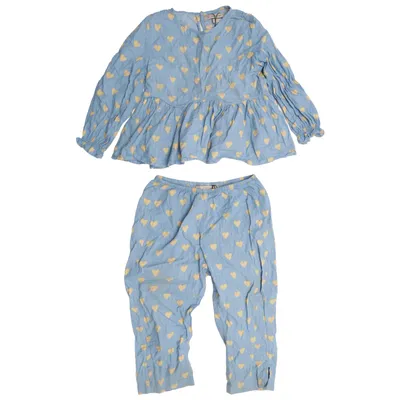 Set (Blau, Gelb) von Konges Sløjd Bio-Baumwolle