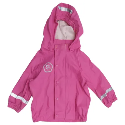 Rain jacket (Pink) from Color Kids Polyester, Polyurethane