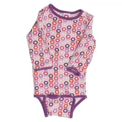 Body (Lila, Rosa, Flerfärgad) från Katvig Bambu, Bomull, Elastan