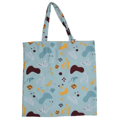 Canvas bag (Blue, Multicolored)