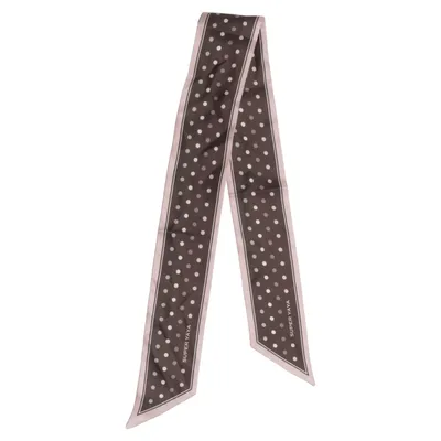 Echarpe à costume (Noir, Rose) de Super Yaya Soie