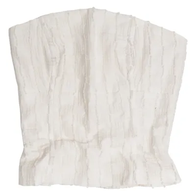 Top tube (Blanc) de & Other Stories Coton, Polyamide, Polyester, Viscose