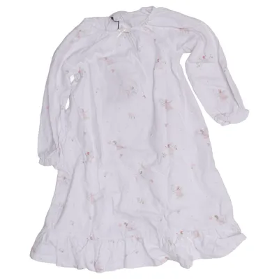 Nightgown (White, Multicolored) from The Little White Company Cotton