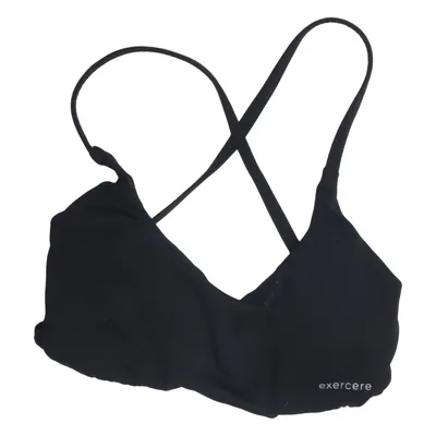 Sports bra (Black) from Exercere Elastane, Polyamide