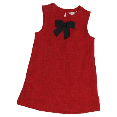 Dress (Red) from H&M Cotton, Elastane, Metallic fiber, Polyester