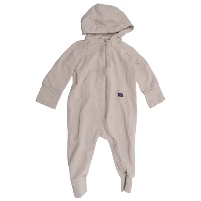 Sparkdräkt (Beige, Vit) från Polarn O. Pyret Elastan, Ekologisk bomull
