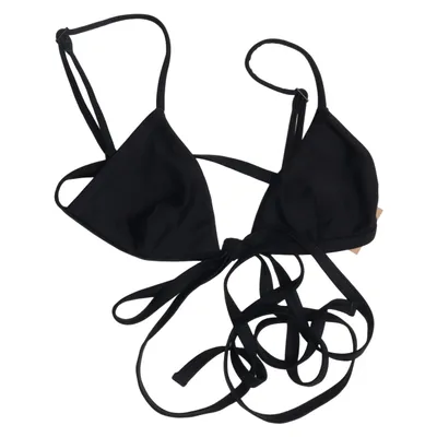 Bikini top (Black) from Matteau Elastane, Polyamide