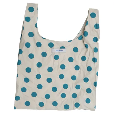 Canvas bag (Beige, Blue) from Racaille