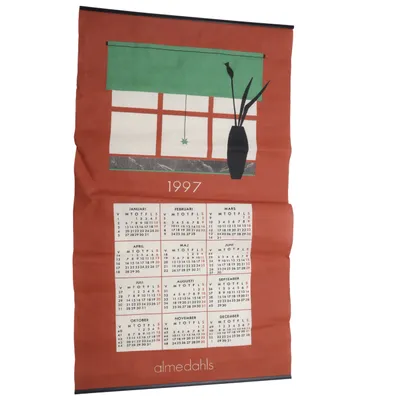 Calendar (VINTAGE - COLLECTORS ITEM) from Almedahls