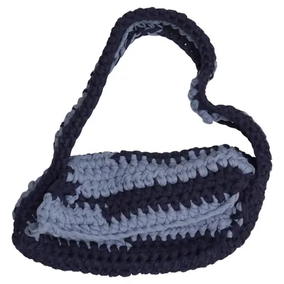 Axelremsväska (Blå) från Ganni