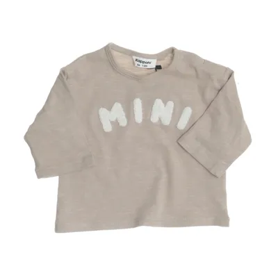 Långärmad t-shirt (Beige) från KappAhl Bomull