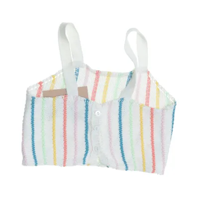 Crop top (Vit, Flerfärgad) från Zara