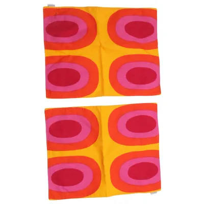 Bordstablett (Orange, Rosa, Gul) från Marimekko Bomull
