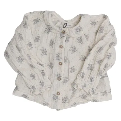 Blus (Beige, Flerfärgad) från Newbie by KappAhl Bomull