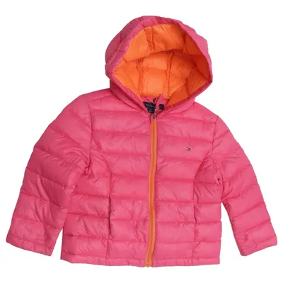 Vinterjacka (Rosa, Orange) från Tommy Hilfiger Dun, Fjädrar, Polyamid
