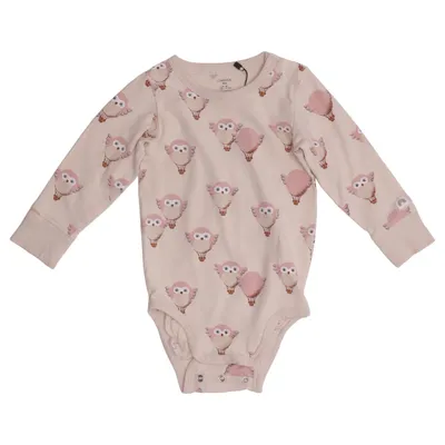 Body (Beige, Rosa, Flerfärgad) från Lindex Baby Bomull, Elastan
