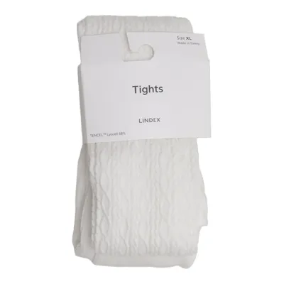 Strumpbyxor (Vit) från Lindex Elastan, Lyocell, Polyamid