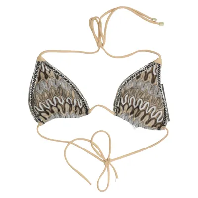 Bikiniöverdel (Beige, Flerfärgad) från South Beach Polyester