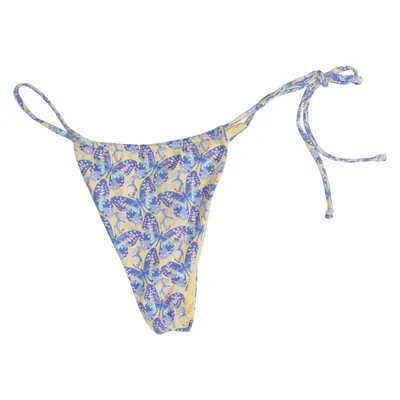 Bikiniunderdel (Gul, Blå, Flerfärgad) från Frankies Bikinis Elastan, Polyamid