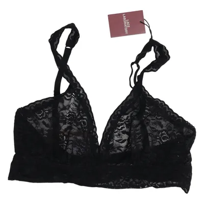 Bralette (Svart) från Lace Laboratory Elastan, Polyamid