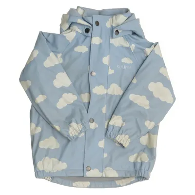 Regnjakke (Blå) fra Kuling Polyester, Polyurethan