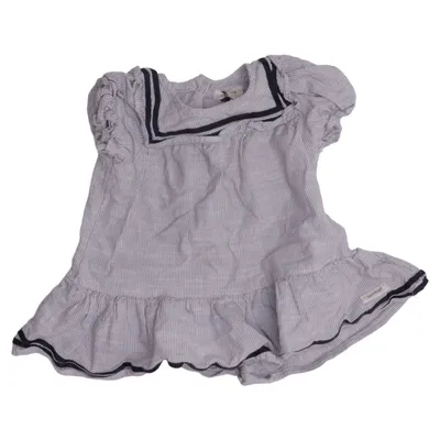 Klänning (Blå, Vit) från Newbie by KappAhl Bomull