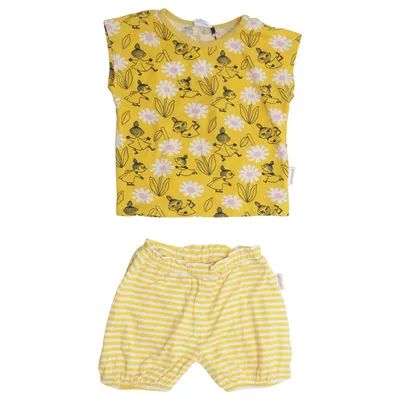 Set (Yellow, Multicolored) from Moomin by Martinex Elastane, Organic cotton