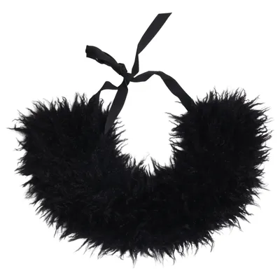 Kragen (Schwarz) von Monki Polyester