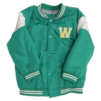 Collegejacka (Grön, Vit, Grå) från LC Waikiki Bomull, Polyester